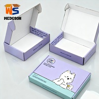 Caja de Envío de Cartón Corrugado para Joyería, Papel de Embalaje Kraft con Logotipo Personalizado para Pequeñas Empresas, Caja de Cartón para Envíos
