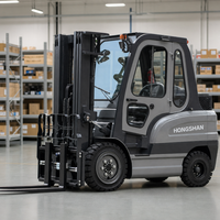 Chariot élévateur électrique contrepoids 4T 5T 60V, hauteur de levage 3m, certifié CE, en stock pour entrepôt, à vendre