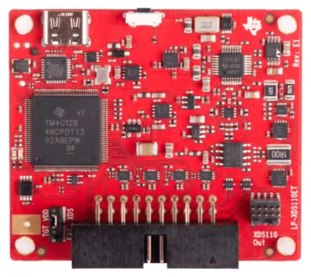 LP-XDS110 XDS110 Debug Probe USB-C JTAG SWD Programmer for LaunchPad MCU