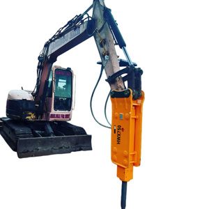 Martillo Excavador de Tipo Superior, Cincel Hidráulico de 75 mm para Rompedor de Rocas, para Excavadoras de 6-8 Toneladas - Product Image 3