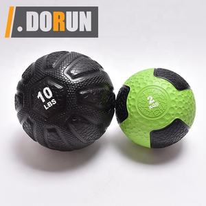 Medizinball aus Gummi 2-12 lbs für Workouts & Übungen, Krafttraining, Cardio, Plyometrie, Langlebigkeit, Umweltfreundlich, DorunFit <span class=keywords><strong>DR</strong></span>-MB003 - Product Image 4