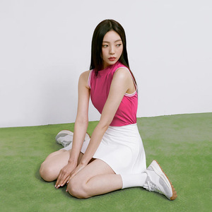 Falda pantalón de golf transpirable de cintura alta para mujer con bolsillos para adultos - Product Image 4