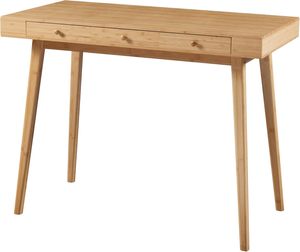 Escritorio de Bambú para Oficina en Casa o Estudio con 3 Cajones, Escritorio para Computadora Ecológico - Product Image 1
