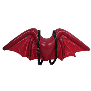 Ailes de démon gonflables en PVC unisexe pour Halloween, déguisement, décoration de fête, démonstration d'ailes de démon pour homme <span class=keywords><strong>et</strong></span> femme - Product Image 3