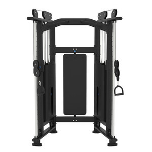 Machine de croisé de câble pour adultes, appareil multifonctionnel professionnel pour entraîneur, avec élément de poids de 140 kg, en acier allié - Product Image 1