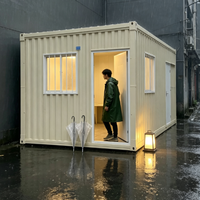 Maison conteneur pliable haute performance anti-rouille pour l'hébergement des travailleurs sur chantier
