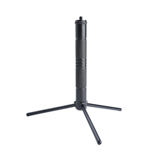 Trípode de aleación de aluminio con soporte para luz, para uso en exteriores y camping, con bloqueo giratorio y 3 secciones en las patas - Product Image 5