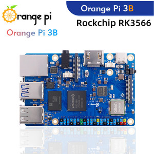 Orange Pi 2GB 4GB 8GB RAM Rockchip RK3566 Mini PC Quad-Core de 64 bits WiFi+BLE Gigabit Single Board Computer Orange Pi 3 Modelo B - Product Image 3