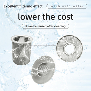 פליז מסנן טבעת אלמנט דלק מסנן דלק מיקרו סל מסנן מיניאטורי נחושת עטוף מסך קצה - Product Image 6