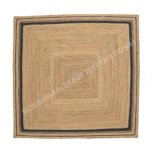 Jute <b>Rug</b> <b>Natural</b> Fiber Handwoven Design Eco Friendly Material Ideal For Living Room Bedroom And Home Decor Stylish Looks - Product Image 1