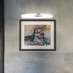 Nordic Modern Stainless Steel Make-up <b>Mirror</b> LED Dimmable Wall Lamp with High CRI 90 for Bedroom and Living Room Wall Mount - Product Image 5