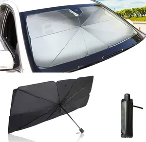 Güneş Uv koruma araba şemsiyesi güneş gölge cam güneşlik araba ön yan pencere araba şemsiye için