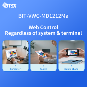 Bitvisus 6x1/6x2 Custom EDID TV Video Wall Controller 3840x2160P60 Procesador de imagen 12 para entradas Salidas Seamless <span class=keywords><strong>Matrix</strong></span> - Product Image 3