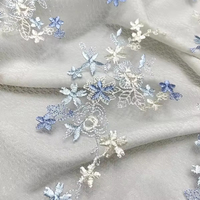 2024 nouveau tissu en dentelle avec maille française broderie à pois conception de paillettes pour femmes et robes de soirée pour enfants accessoires de mariage