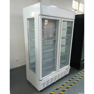 Süpermarket ticari 3-Door soğuk içecek dondurucu Cola bira dikey ticari içecek vitrin ile tekerlekler - Product Image 4