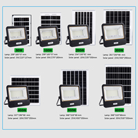 Proyector Led Solar de plástico Abs de alto brillo Omsen, luz de inundación Led Solar para exteriores, 100W, 200W, 300W, 400W, 500W, 600W, atardecer hasta el amanecer