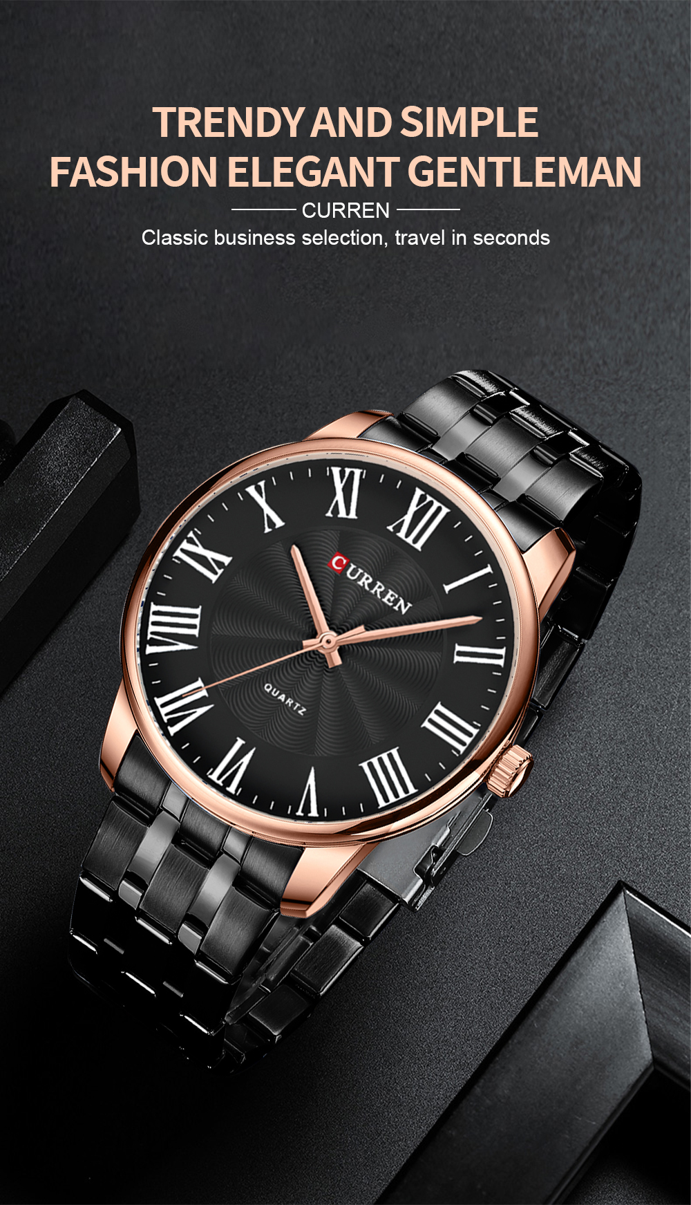 Nouvelles montres pour hommes Top marque de luxe CURREN Quartz montre pour hommes Sport étanche montres-bracelets Date d'affaires Relogio Masculino