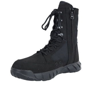รองเท้าบูท HBA22 EVA อัลตร้าไลท์ สำหรับการรบทางยุทธวิธี รองเท้าบูทสำหรับทะเลทรายและป่า หนังกลับสีดำ ระบายอากาศได้ดี น้ำหนักเบาพิเศษ - Product Image 1
