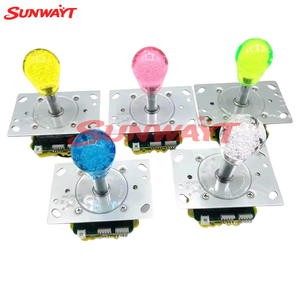 Joystick Arcade USB de Alta Calidad para PC, Controlador Arcade de 4/8 Vías, Joystick Iluminado de un Solo Color, Repuestos para Arcade - Product Image 3