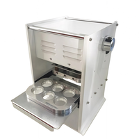 Nouvelle machine à sceller les capsules de café Nespresso manuelle, état neuf, en aluminium, à fonctionnement par feuille