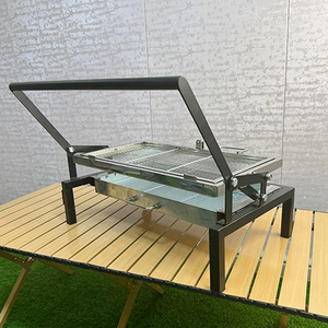 Parrilla de Carbón Giratoria de Alta Calidad <span class=keywords><strong>para</strong></span> Exteriores, Camping, Picnic y Barbacoa, <span class=keywords><strong>para</strong></span> Uso Comercial y Doméstico - Product Image 1