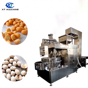 Machine <span class=keywords><strong>de</strong></span> revêtement automatique commerciale multifonctionnelle à haut rendement pour les cacahuètes avec un mélange <span class=keywords><strong>de</strong></span> <span class=keywords><strong>sirop</strong></span> et <span class=keywords><strong>de</strong></span> farine - Product Image 1