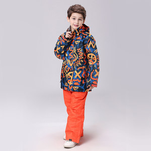 <span class=keywords><strong>Niño</strong></span> de invierno de esquí al aire libre impermeable a prueba de viento Snowboard para niños cálido invierno de <span class=keywords><strong>nieve</strong></span> <span class=keywords><strong>chaqueta</strong></span> - Product Image 3