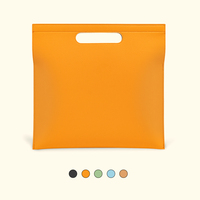 Maletín de Cuero PU Impermeable con Textura de Lichi de Gran Capacidad, Carpeta de Archivos Personalizada A4 con Logotipo