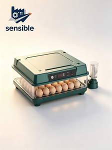 Incubateur automatique pour 48 œufs, couveuse à double alimentation avec fenêtre de visualisation transparente pour poulets, canards, oies - Product Image 4