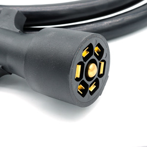Cable eléctrico de remolque de 7 conductores de calibre 14, 7 cables, cable de alimentación de extensión de remolque para coche de <span class=keywords><strong>Camping</strong></span> - Product Image 4