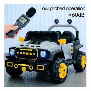 TOYSRUNNER MS-686 Ride-On Electric Kids Car Quad 390 Motor 12V7Ah Battery for App Dashboard MP3 Player Swing <b>Light</b> <b>Flash</b> - Product Image 3