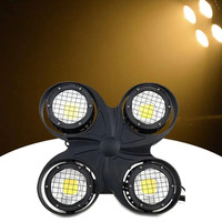 4X100W Blinders Étanche Scène Dmx512 Led Audience Cob Stage Blinder Lumière Blanc Chaud + Blanc Froid Réglable