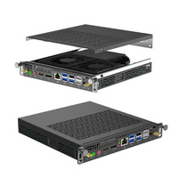 Computadora OPS para Pizarra Inteligente, Intel Core I3 I5 I7 I9, Windows 10/11 Pro/Linux, Puerto Frontal/Puerto JAE, 4K 60Hz, para Sala de Conferencias