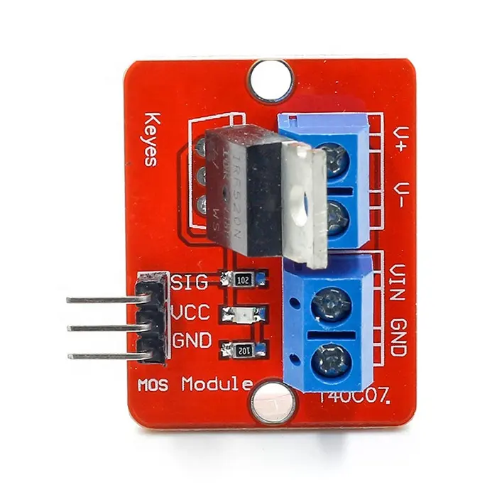 IRF520 IRF520N MOS Switch MOSFET PWM Driver Breakout Board Module For Raspberry Pi
