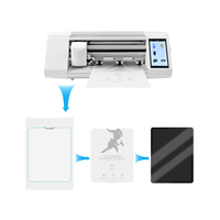 Film protecteur d'écran en hydrogel anti-lumière bleue mat HD transparent 200*300mm pour machine de découpe