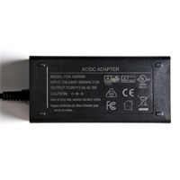 18W Kommerzieller Desktop AC/DC Netzadapter mit Geringer Restwelligkeit für Thermoetikettendrucker
