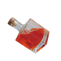 Vente en gros Bouteilles personnalisées transparentes en verre de 500ml 700ml 750ml Brandy Gin