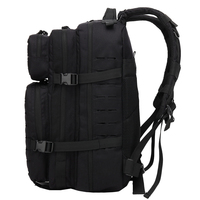 Sac à dos tactique en nylon personnalisé 47L, durable, imperméable, avec système Molle, pour activités de plein air