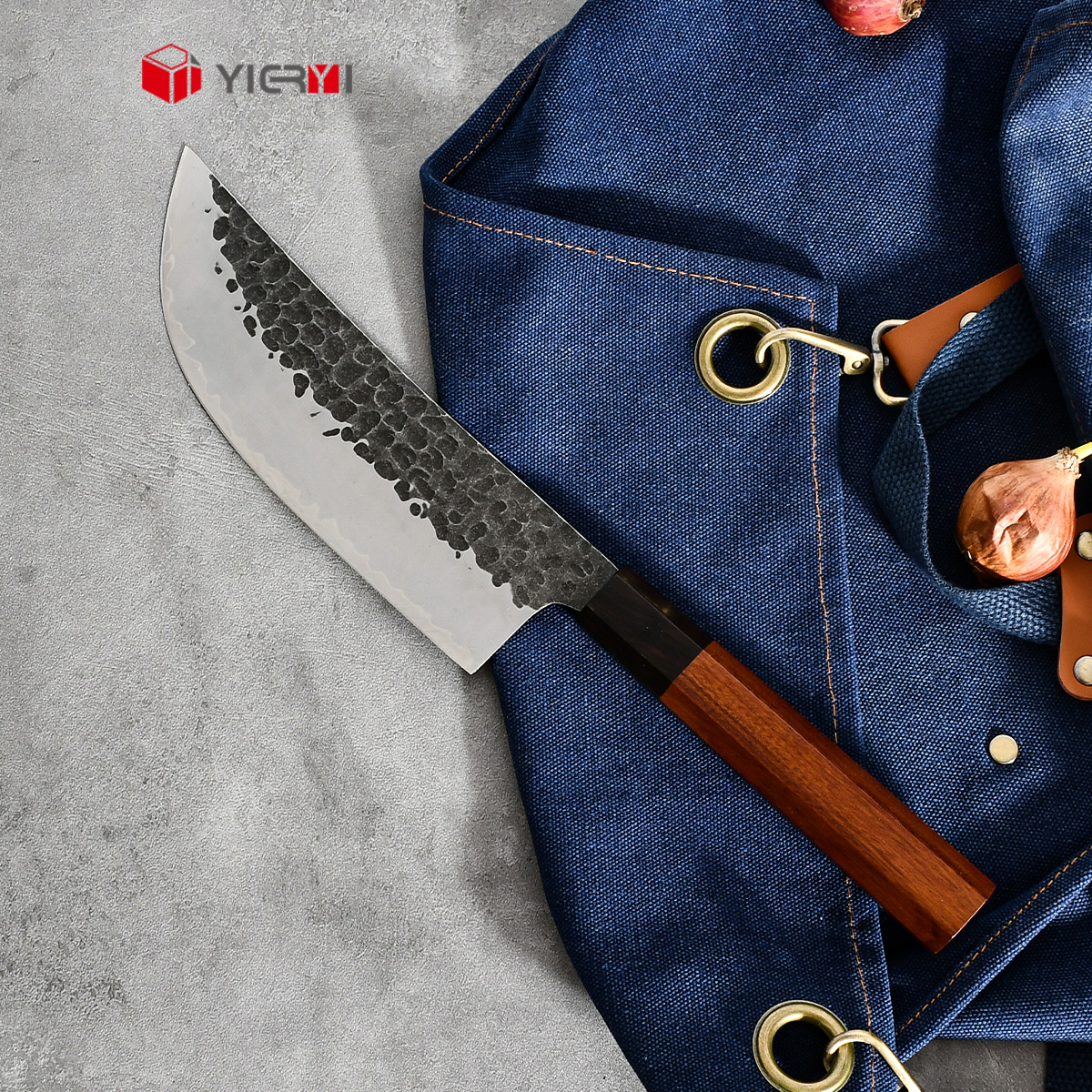 Brown1 Butcher Knife
