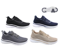 Nouvelles chaussures décontractées pour hommes, confortables, à lacets, logo de marque personnalisé, tissu doux, chaussures de marche, de course, de basket-ball, printemps, été, automne
