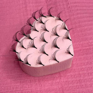 Bandejas de Pestañas de Terciopelo de Cachemira Negro Mate a Precio de Fábrica, Venta al por Mayor, Pestañas Postizas Esponjosas con las Mejores Reseñas - Product Image 4