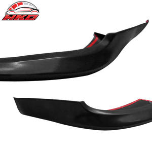 Compatible con Audi A4 B7 06-08, alerón delantero estilo europeo, divisor de parachoques, 2 piezas - PU de alta calidad, accesorio exterior - Product Image 5