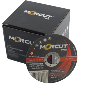 4.5 ''115x1.6x22.2mm Đĩa kim loại phẳng cắt đĩa bánh xe cắt bánh xe mài mòn công cụ cắt đĩa - Product Image 4