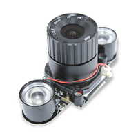 Fabrika fiyat 5MP ahududu pi B 4/3/2 nesil otomatik beyaz gece IR_CUT kamera lens OV5647 topu varil lens