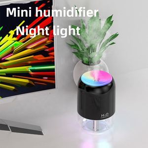 2024 New Arrival 200Ml H2o Portable Mini Car Ultrasonic <b>Essential</b> <b>Oil</b> <b>Diffusers</b> Night Light Usb Air Humidifier - Product Image 2
