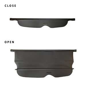 Cubierta de protección de carga para Jeep Cherokee <span class=keywords><strong>Compass</strong></span> Patriot SUV, impermeable, retráctil, de seguridad, color negro, Tonneau - Product Image 2