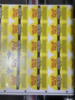 Mesin Cetak Label Magnetik Unit Die-Cutting Tahan Air Perekat UV Flexo Kertas Berlapis/PET/BOPP