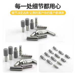 Board Support Fixed Partition Support Cold Rolled Steel Nickel Plated Durable Wardrobe Shelf Connector - Product Image 4