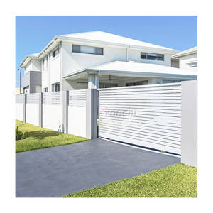 Allemagne <span class=keywords><strong>180x180</strong></span> Aluminium <span class=keywords><strong>Bois</strong></span> Plastique Jardin WPC Sichtschutz Zaun Panneau de clôture WPC extérieur Service de modélisation 3D inclus - Product Image 6