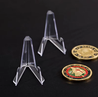 Support de badge en acrylique premium de 2,2 pouces, mini-stand pour cartes gradées, cartes de sport de baseball, marque Suti, modèle ST-T102
